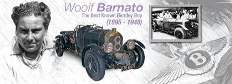 Woolf Barnato is the best known Bentley Boy.
